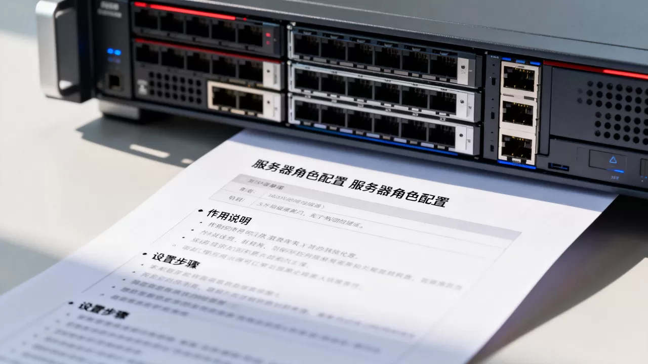 服务器角色配置文件的作用是什么,怎么设置? 服务器角色配置文件的作用是什么,怎么设置?