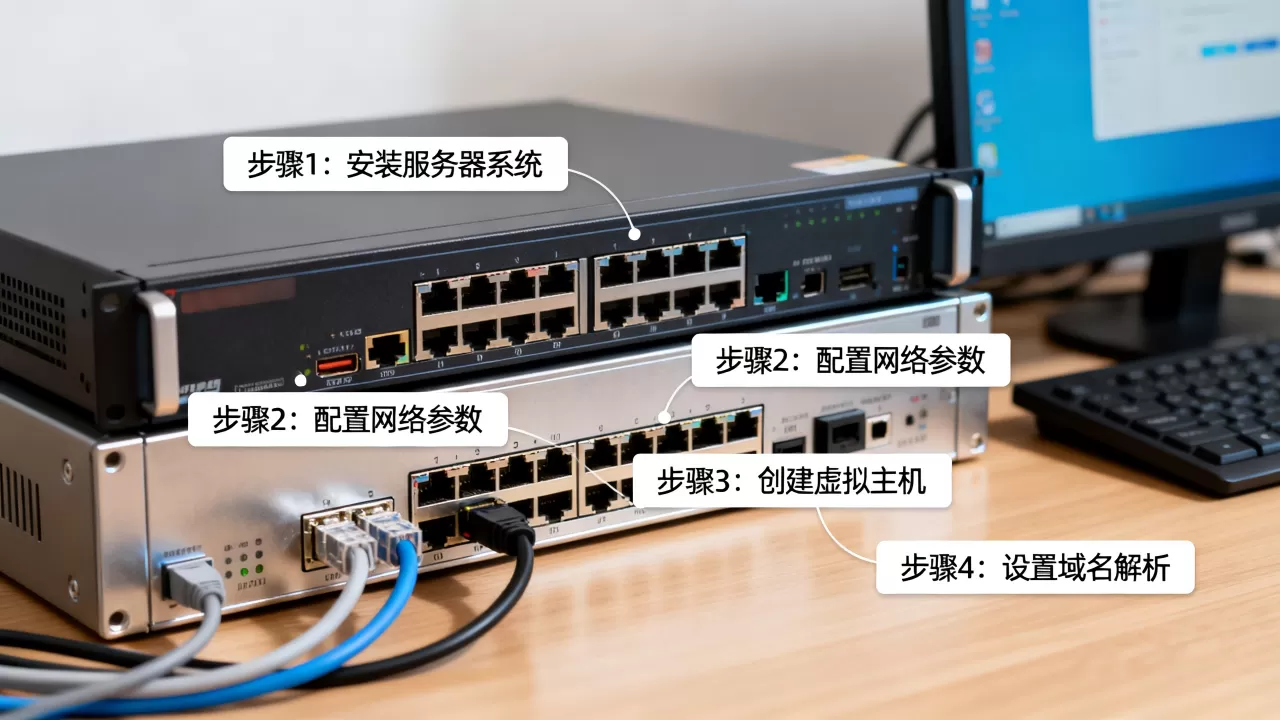 服务器建立虚拟主机怎么配置?,步骤有哪些? 服务器建立虚拟主机怎么配置?,步骤有哪些?