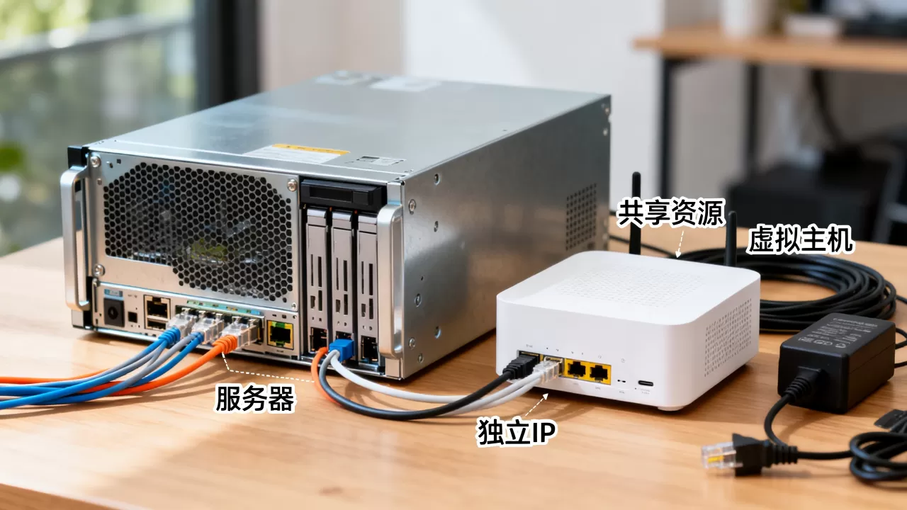 服务器与虚拟主机有什么区别,怎么选择? 服务器与虚拟主机有什么区别,怎么选择?
