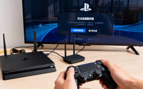 PS4下载游戏无法连接服务器怎么办，怎么回事？