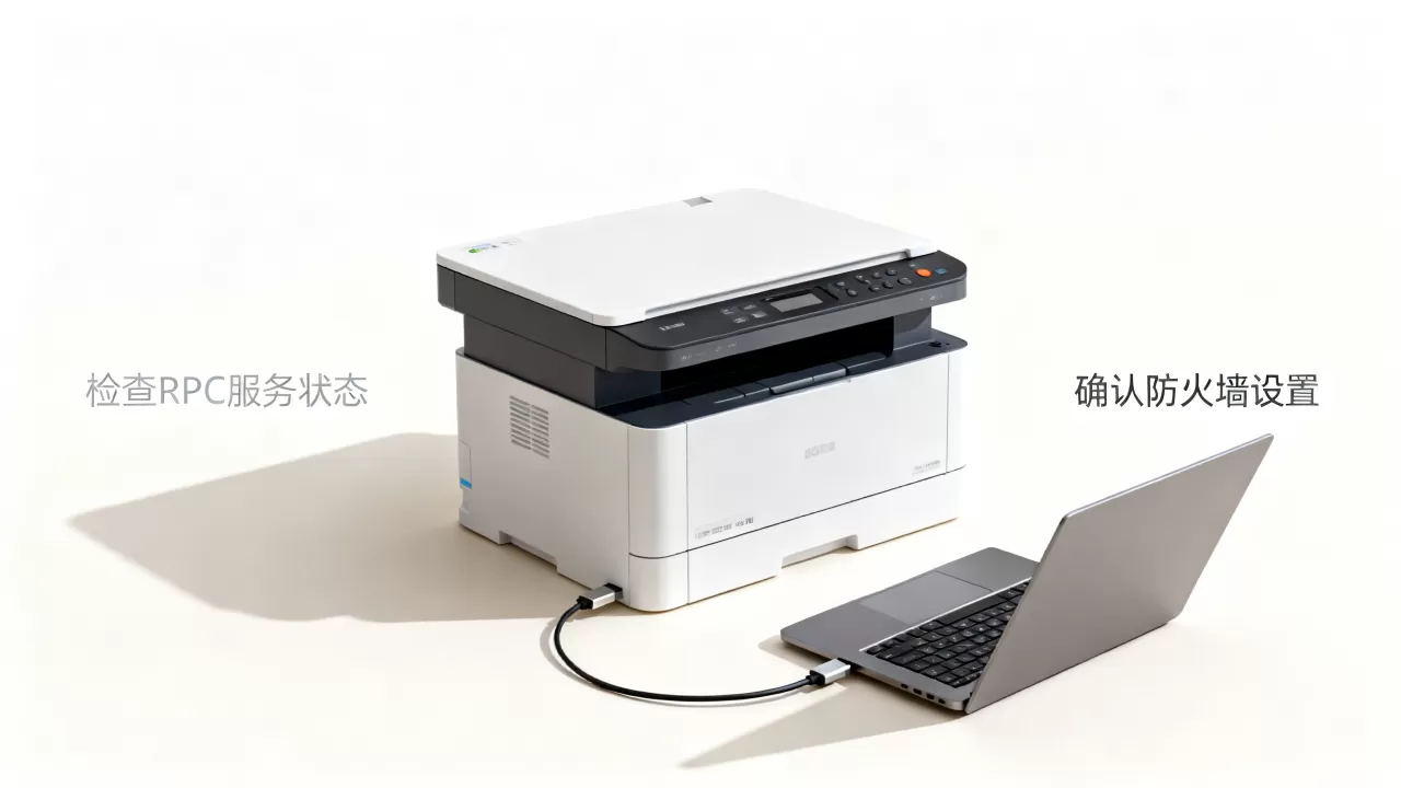 安装打印机时提示rpc服务器不可用怎么办，是什么原因