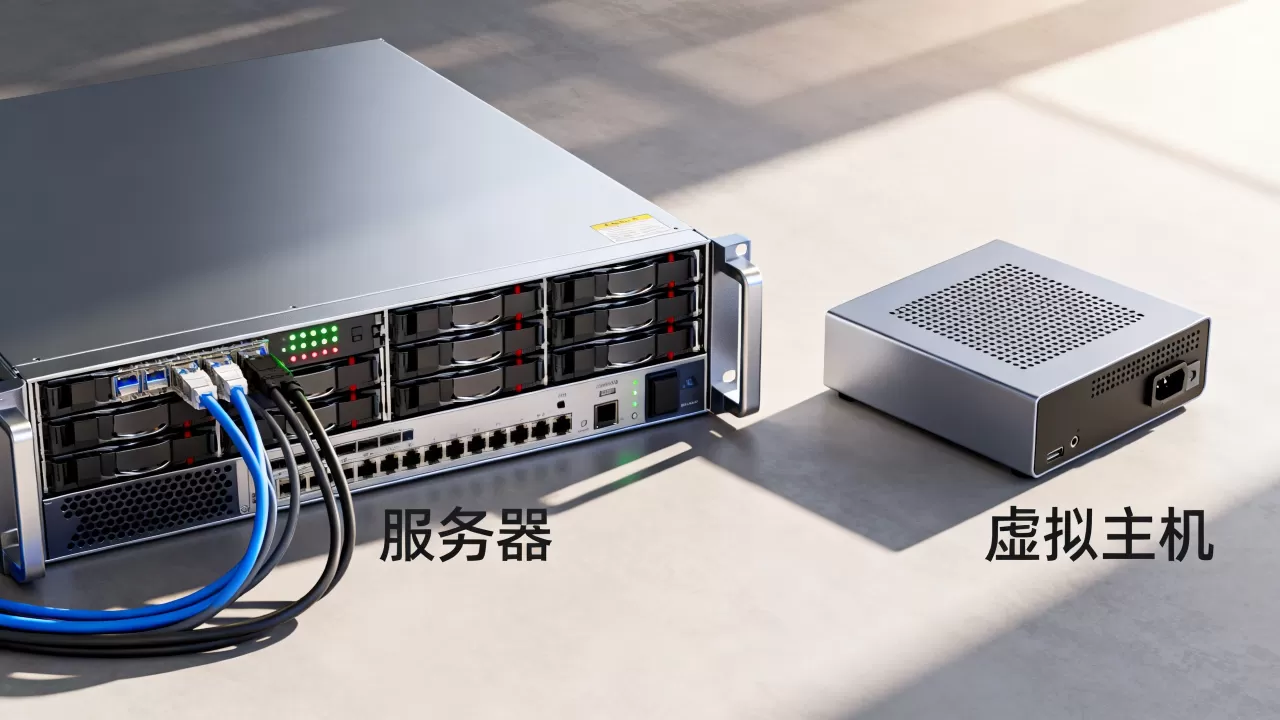 服务器和虚拟主机在性能上到底有什么区别，怎么选？