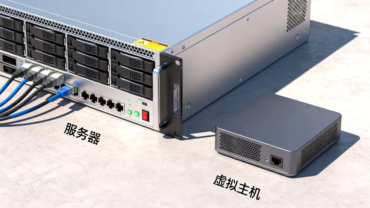 服务器和虚拟主机在性能上到底有什么区别，怎么选？