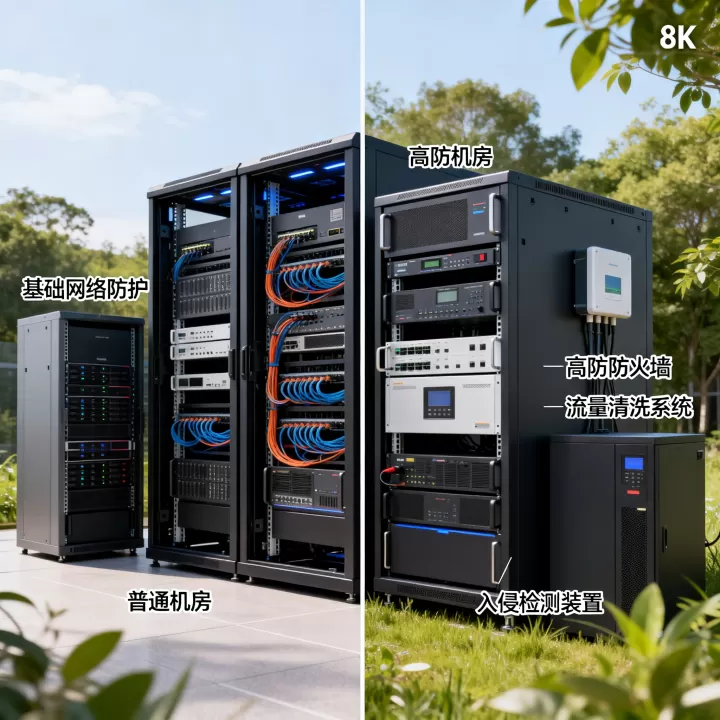 高防机房相比普通机房安全性更高吗?高防机房为什么更安全 高防机房相比普通机房安全性更高吗?高防机房为什么更安全
