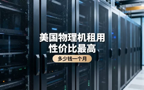 美国物理机租用哪家性价比最高，多少钱一个月？