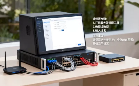 服务器上的域如何设置，有哪些注意事项？