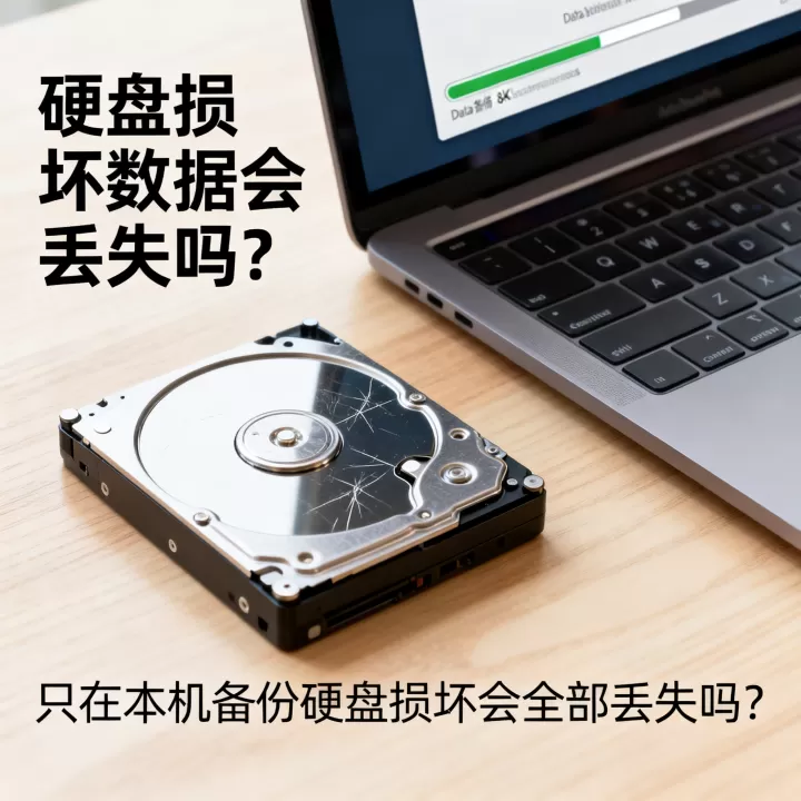硬盘损坏数据会丢失吗？，只在本机备份硬盘损坏会全部丢失吗？