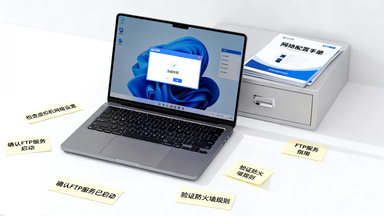 如何访问虚拟机中的FTP服务器,无法连接怎么办? 如何访问虚拟机中的FTP服务器,无法连接怎么办?