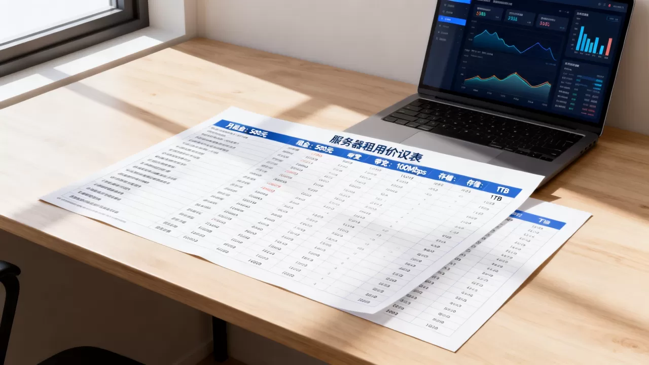 服务器租用价格报表怎么看?,多少钱一个月? 服务器租用价格报表怎么看?,多少钱一个月?