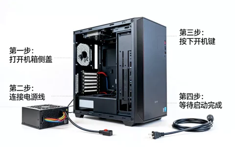 如何正确打开服务器电脑主机？，开机步骤有哪些
