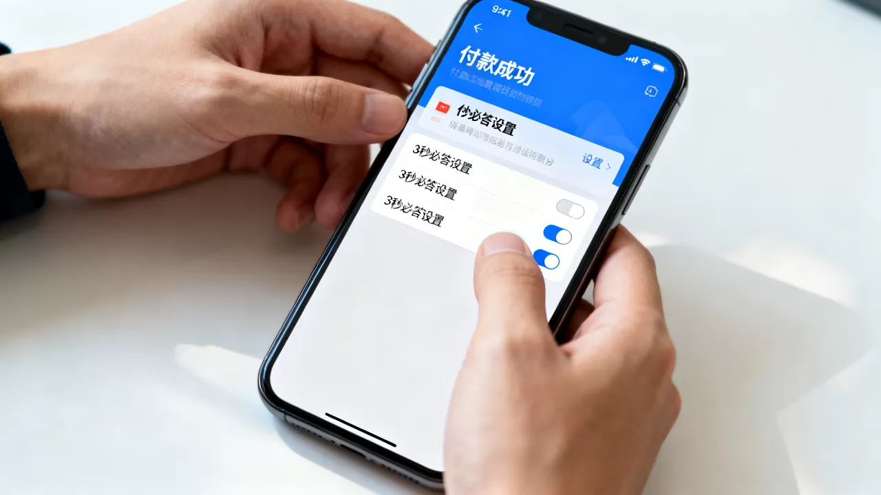 付款成功短信3秒必答怎么设置,是什么意思 付款成功短信3秒必答怎么设置,是什么意思