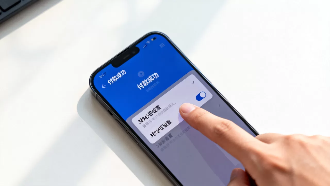付款成功短信3秒必答怎么设置,是什么意思 付款成功短信3秒必答怎么设置,是什么意思