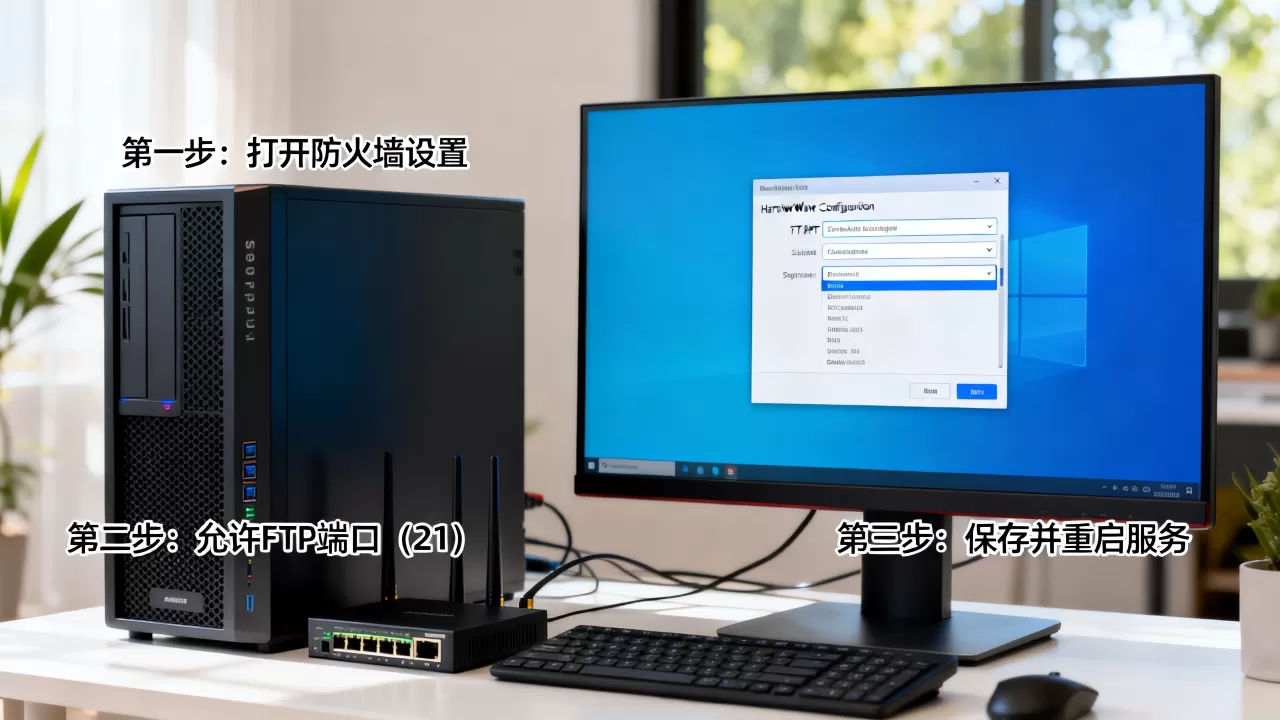 如何配置防火墙打开FTP服务器?,怎么设置? 如何配置防火墙打开FTP服务器?,怎么设置?