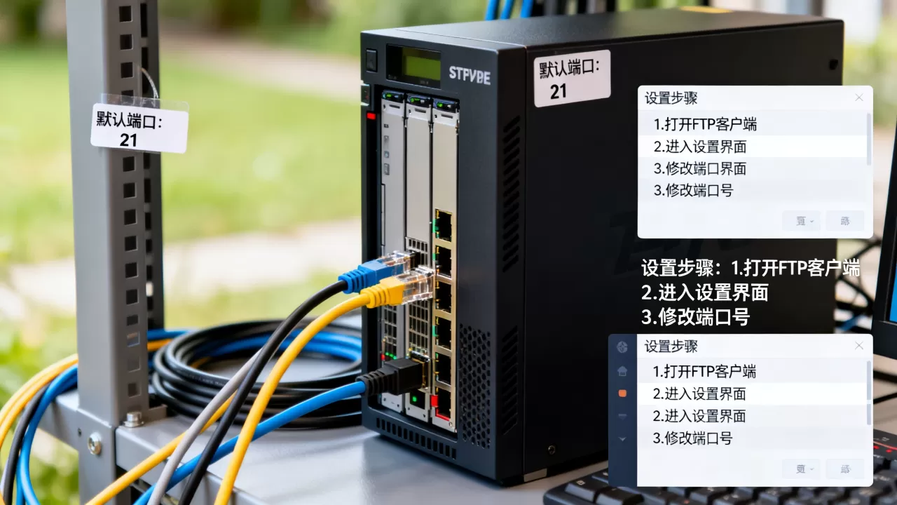 FTP服务器默认的访问端口是多少?,FTP端口怎么设置? FTP服务器默认的访问端口是多少?,FTP端口怎么设置?