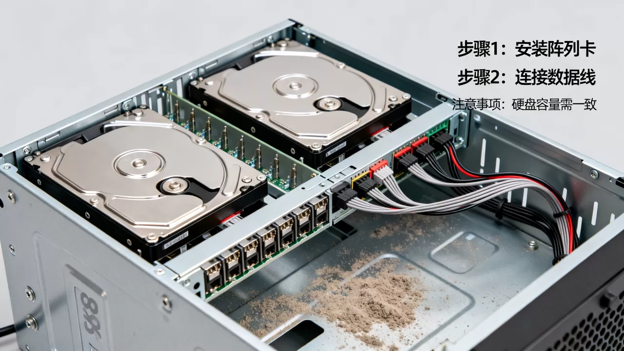 服务器raid1如何配置,有哪些注意事项? 服务器raid1如何配置,有哪些注意事项?