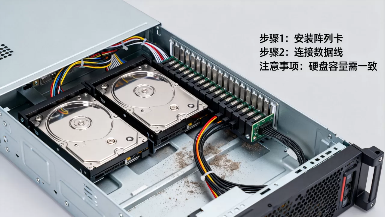 服务器raid1如何配置,有哪些注意事项? 服务器raid1如何配置,有哪些注意事项?
