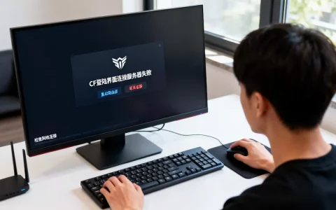 CF登陆界面连接服务器失败怎么办，为什么连接失败