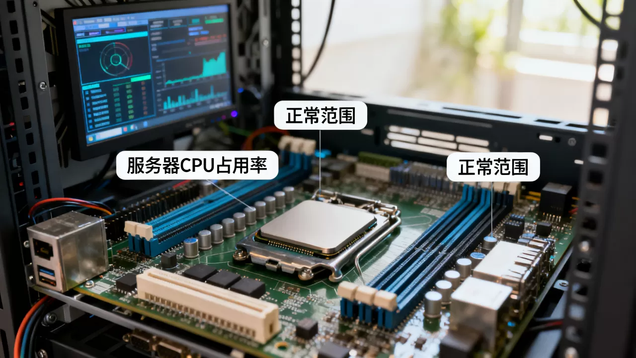 服务器的CPU占用率不能超过多少钱?,正常吗? 服务器的CPU占用率不能超过多少钱?,正常吗?