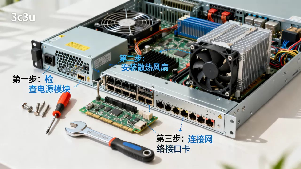 进3c3u服务器需要哪些模组?,怎么安装? 进3c3u服务器需要哪些模组?,怎么安装?