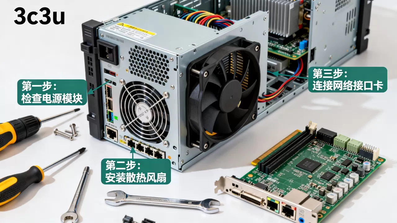 进3c3u服务器需要哪些模组?,怎么安装? 进3c3u服务器需要哪些模组?,怎么安装?