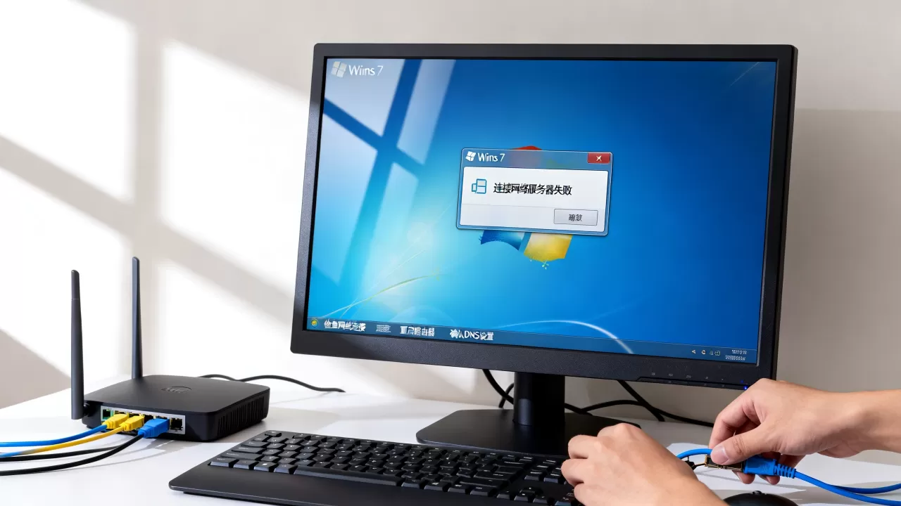Win7新系统连接网络服务器失败怎么解决,是什么原因 Win7新系统连接网络服务器失败怎么解决,是什么原因