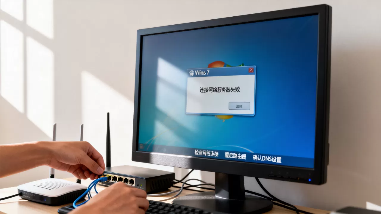 Win7新系统连接网络服务器失败怎么解决,是什么原因 Win7新系统连接网络服务器失败怎么解决,是什么原因