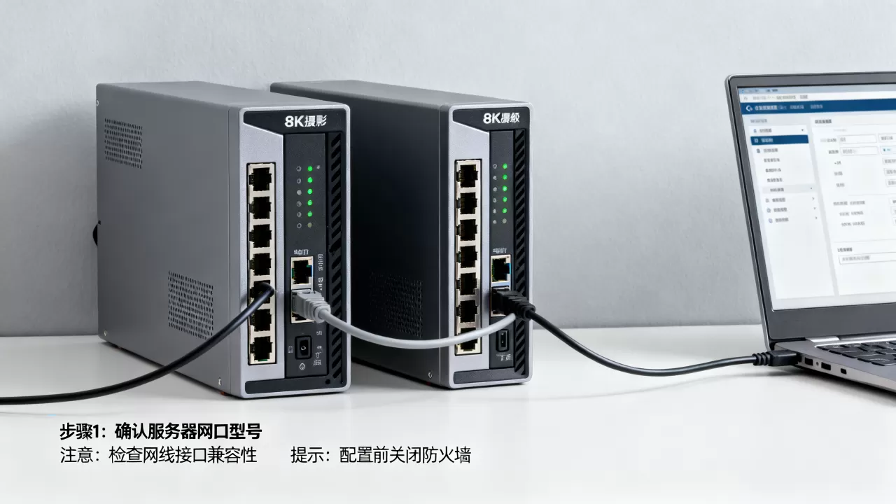 服务器之间如何直连配置网络，有哪些注意事项？