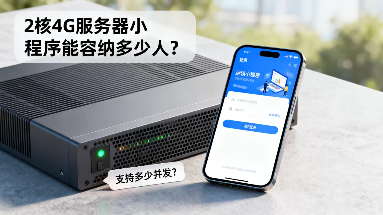 2核4G服务器小程序能容纳多少人?,支持多少并发? 2核4G服务器小程序能容纳多少人?,支持多少并发?