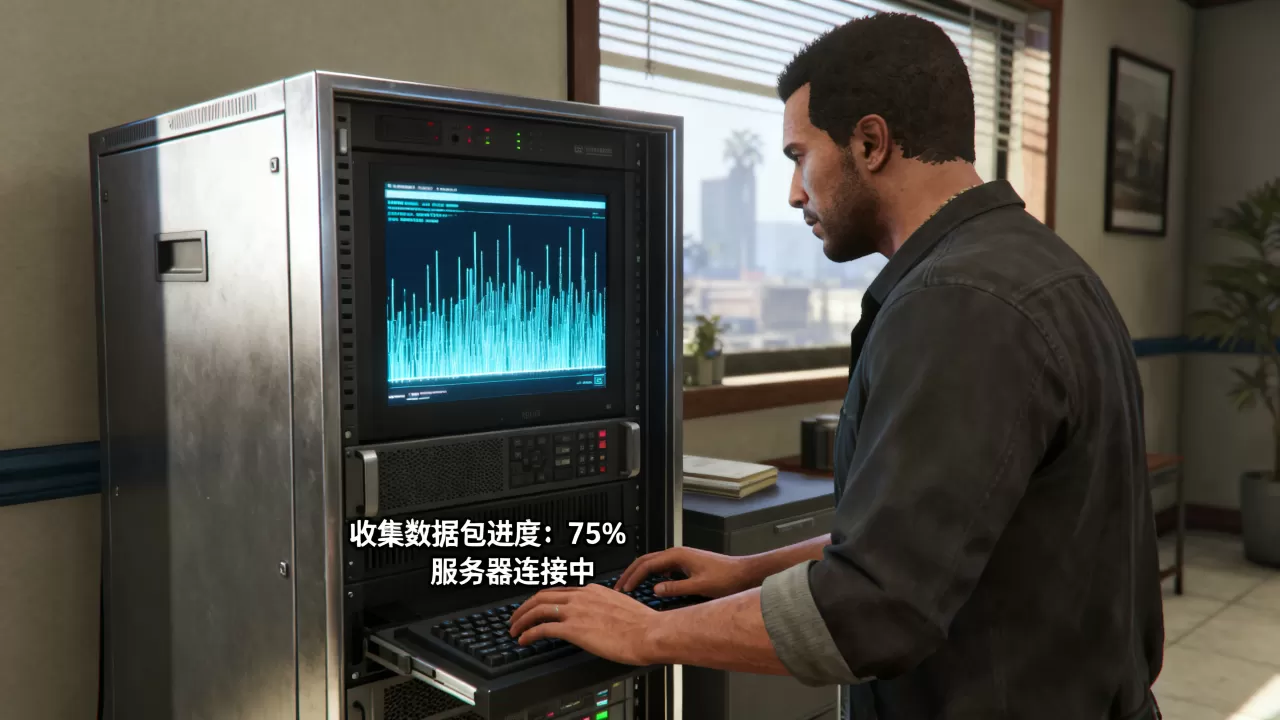 GTA5收集数据包第三个服务器怎么过，如何通关