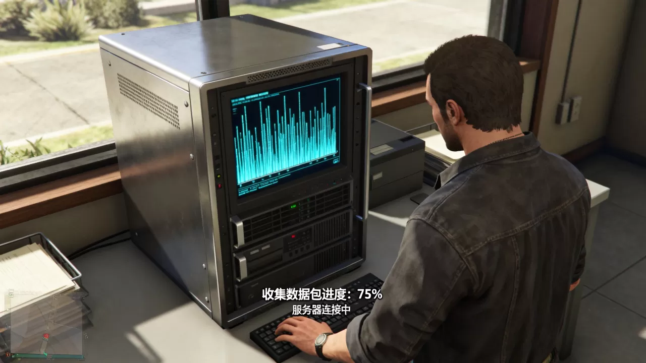 GTA5收集数据包第三个服务器怎么过，如何通关