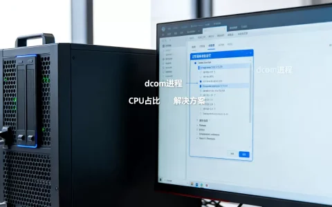 服务主机dcom服务器进程cpu占比高怎么回事？怎么解决？