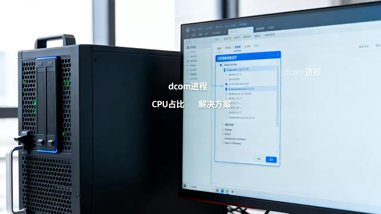服务主机dcom服务器进程cpu占比高怎么回事？怎么解决？