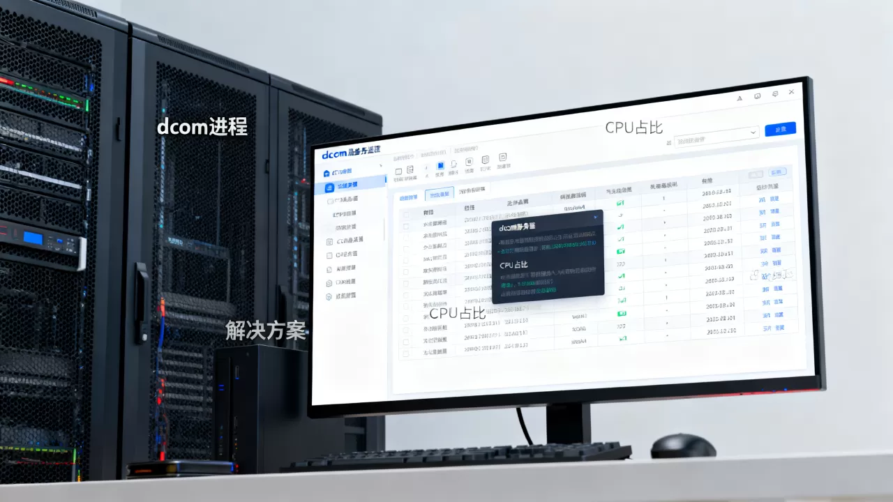 服务主机dcom服务器进程cpu占比高怎么回事？怎么解决？