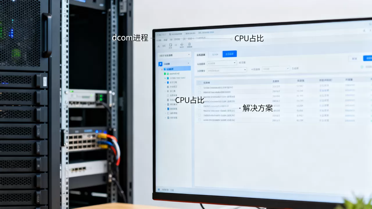 服务主机dcom服务器进程cpu占比高怎么回事？怎么解决？