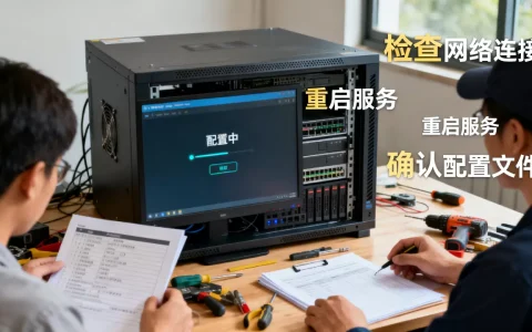 服务器一直在配置中无法完成是什么原因，如何解决