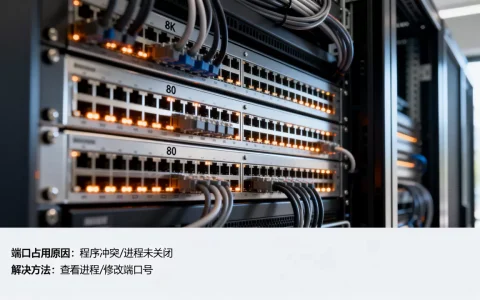服务器80端口被占用是什么原因，如何解决