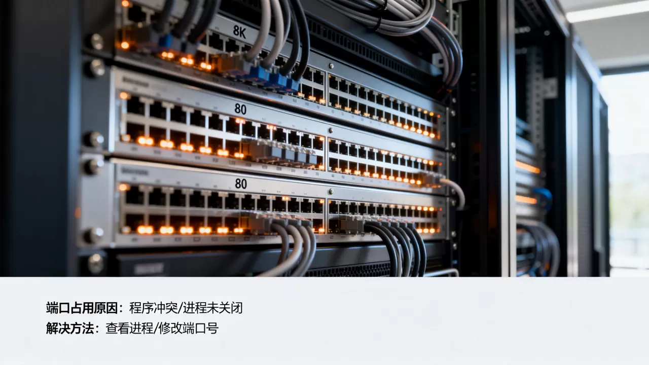 服务器80端口被占用是什么原因，如何解决