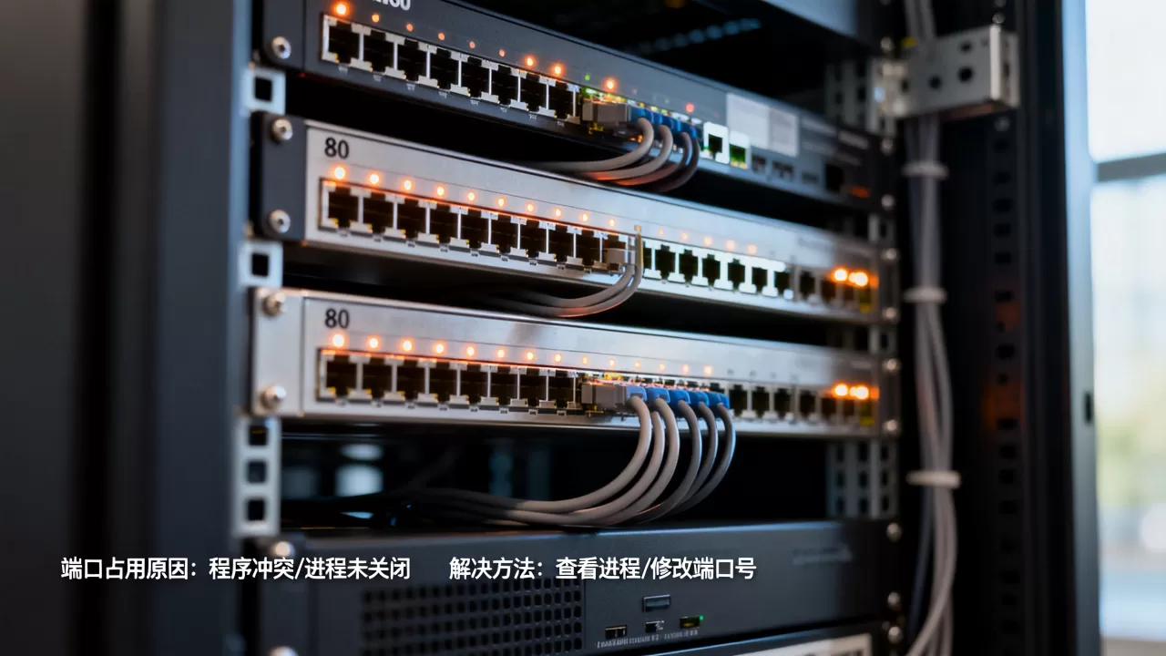 服务器80端口被占用是什么原因，如何解决