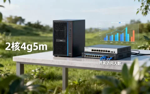 2核4g5m服务器能访问多少人，够用吗？