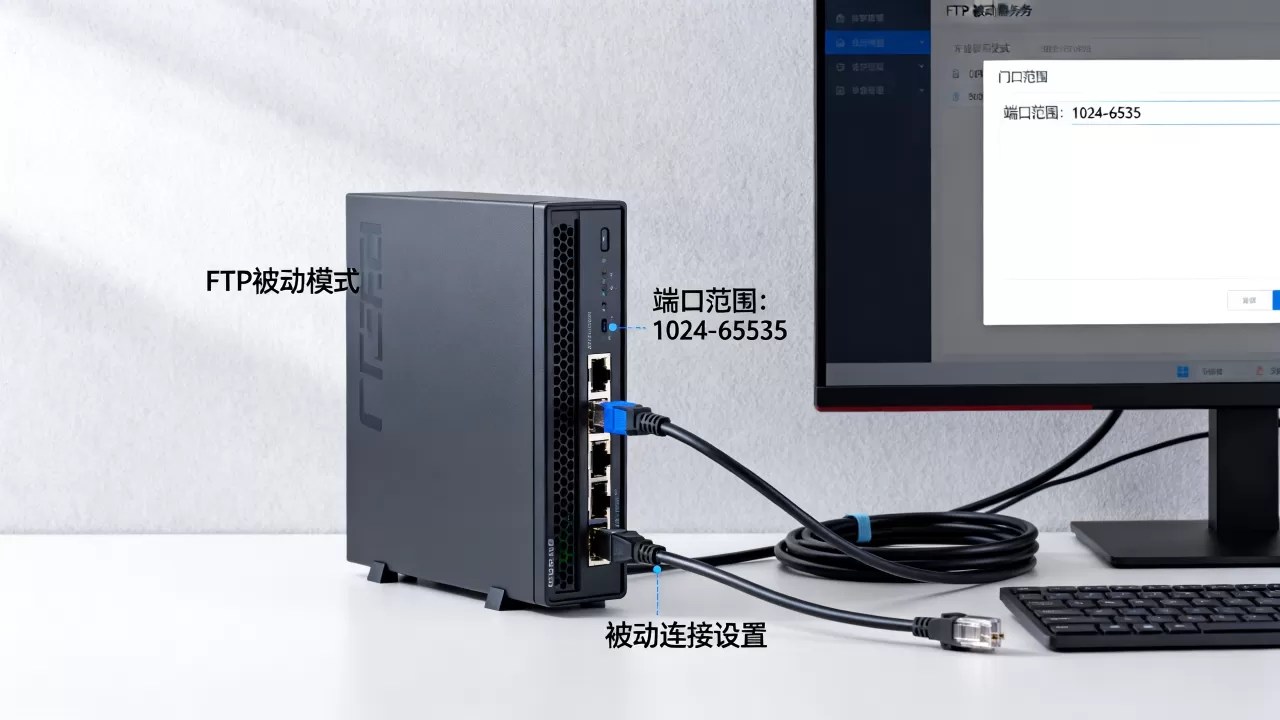 什么是FTP被动服务器？，FTP被动服务器怎么设置？