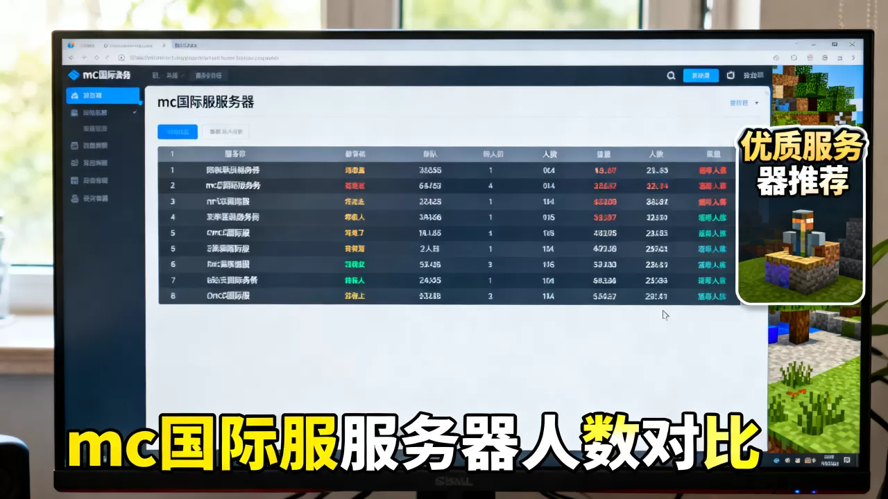 mc国际服哪个服务器人最少?,哪个服务器好? mc国际服哪个服务器人最少?,哪个服务器好?