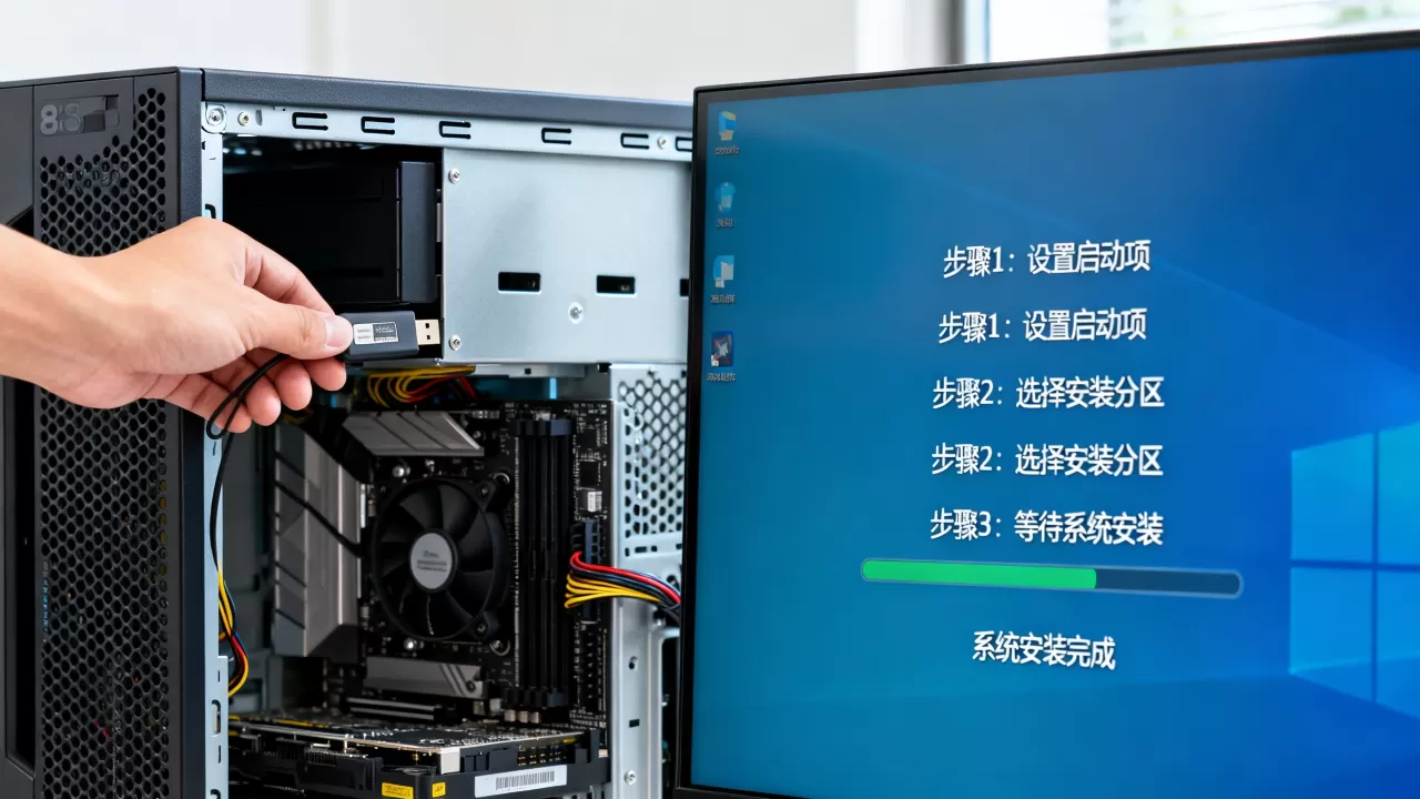 服务器主机如何安装系统？,服务器安装系统步骤有哪些？