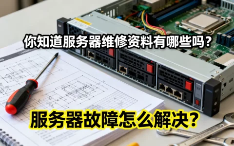 你知道服务器维修资料有哪些吗？,服务器故障怎么解决？