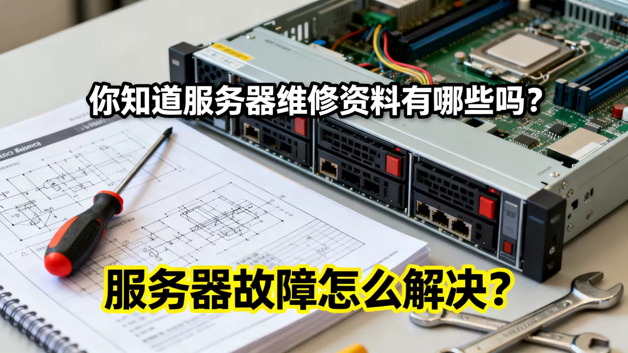 你知道服务器维修资料有哪些吗？,服务器故障怎么解决？