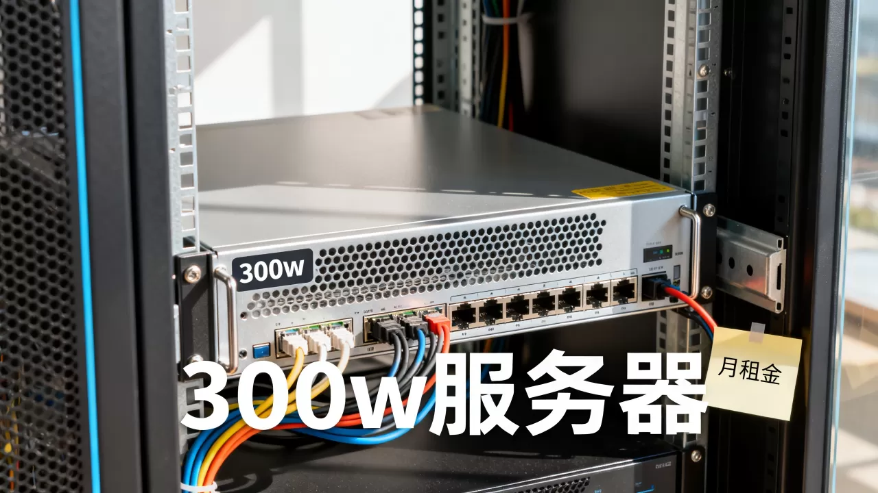 300w服务器一个月多少钱，租用价格多少？