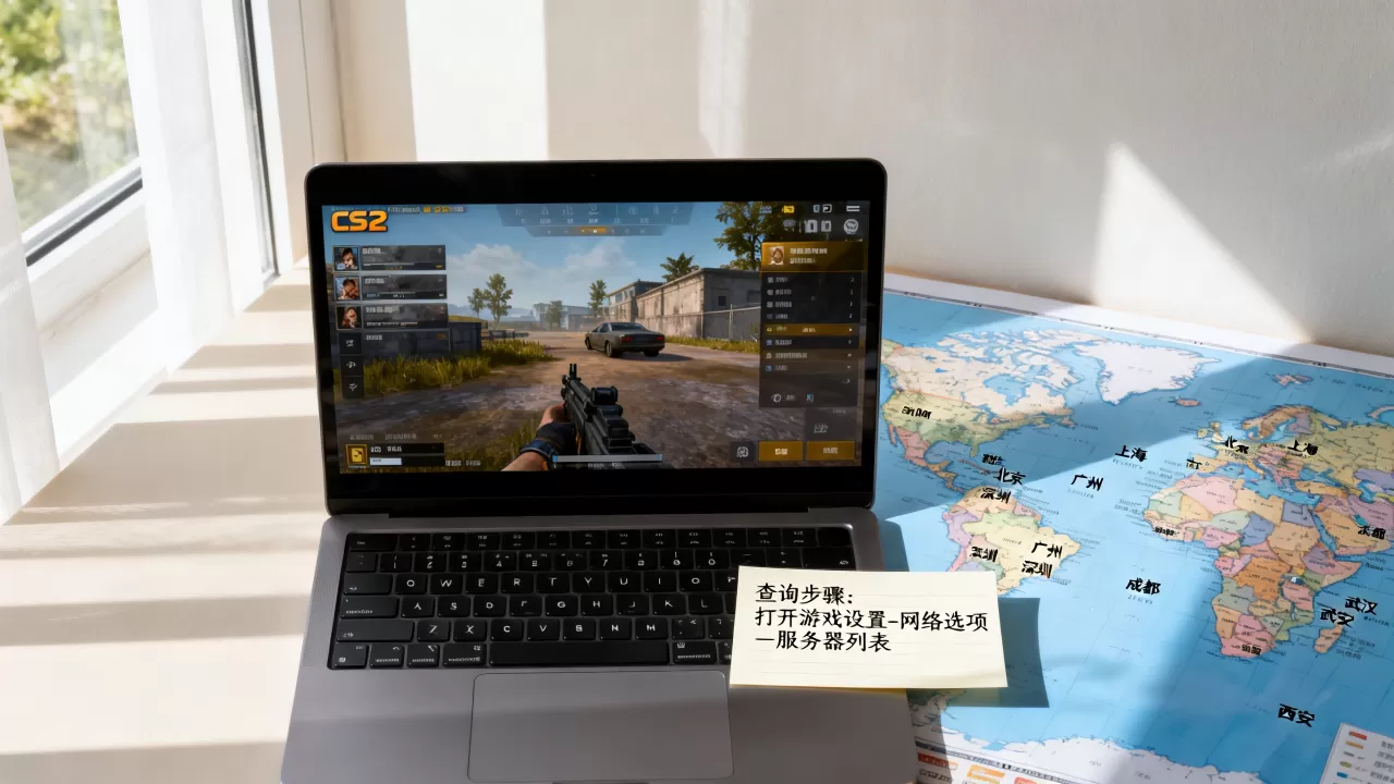 CS2官匹服务器都在哪些城市，如何查询？