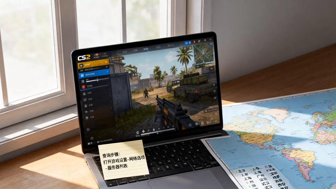 CS2官匹服务器都在哪些城市，如何查询？