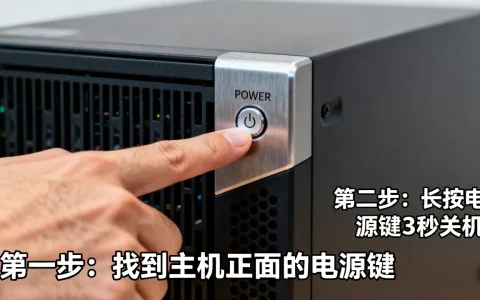 服务器主机电源键到底在哪个位置，怎么关机？