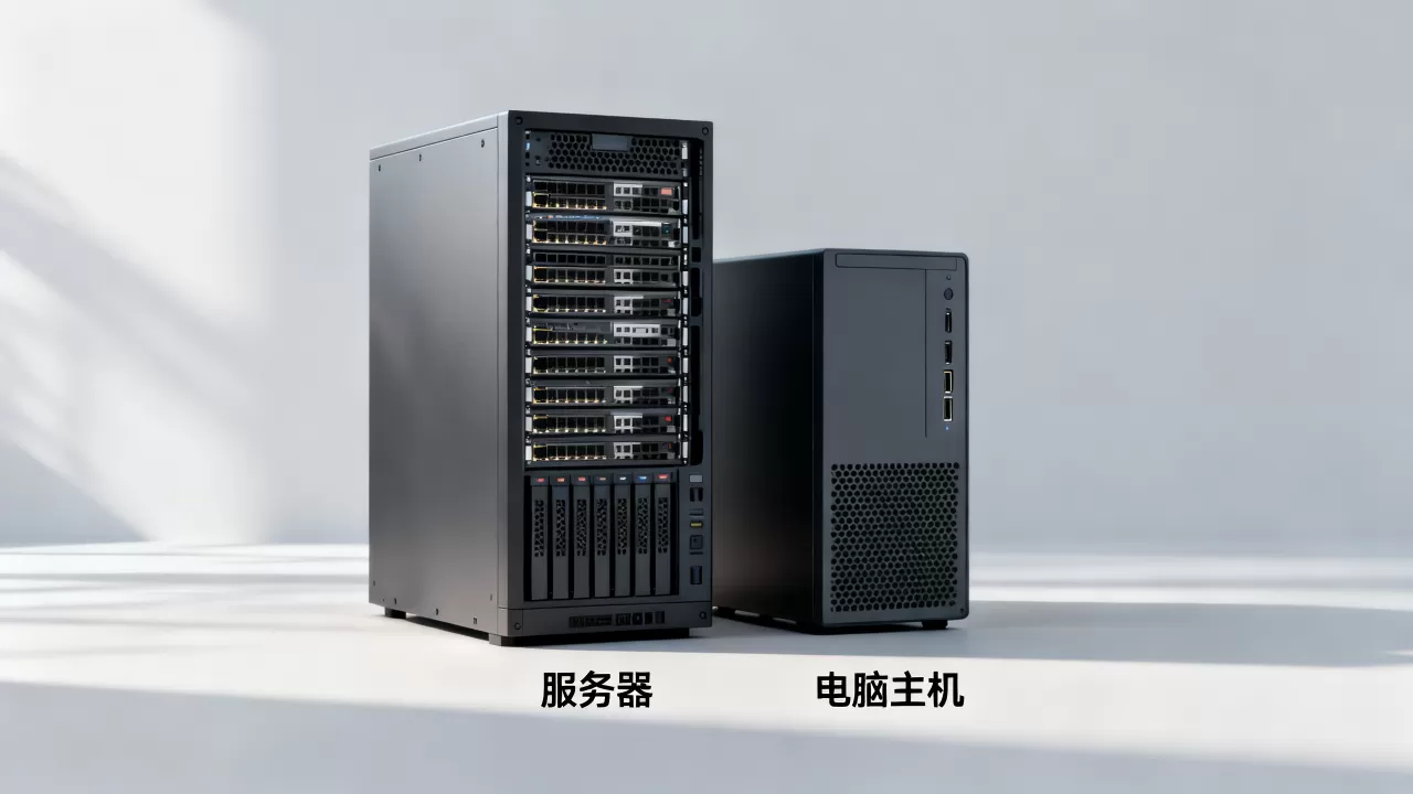 服务器和一般电脑主机区别大吗，怎么选？