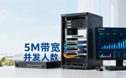 服务器5m带宽一秒同时进多少人？，够用吗